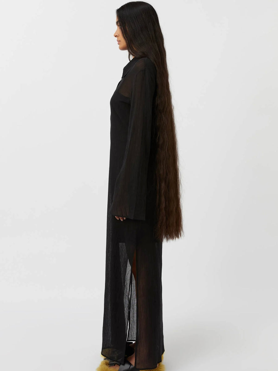 Pia Sheer Textured Dress