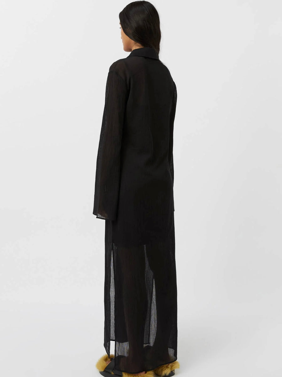 Pia Sheer Textured Dress