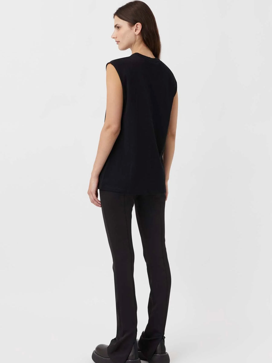 Huntington C&M Tank Black w White