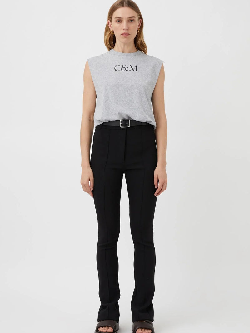Huntington C&M Tank Grey Marle w Black