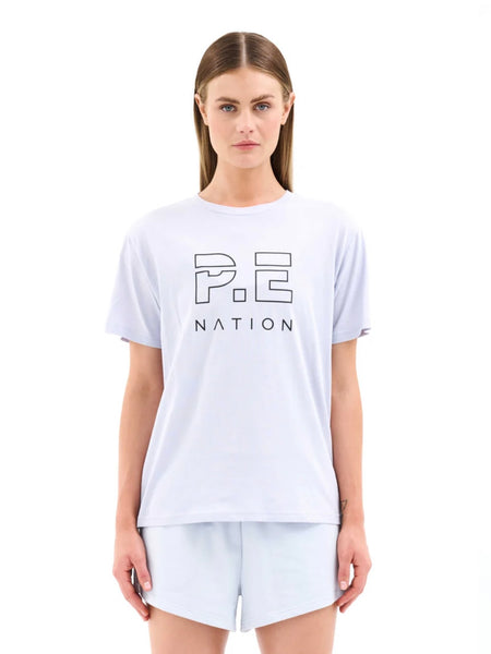 Heads Up Tee Grey Dawn