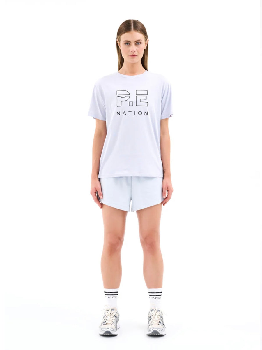 Heads Up Tee Grey Dawn
