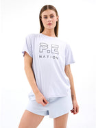 Heads Up Tee Grey Dawn