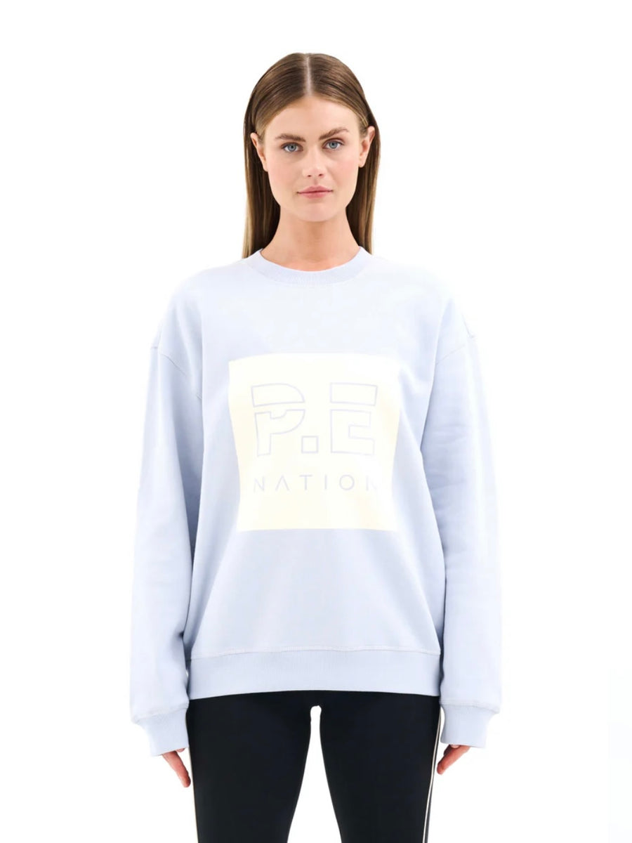 Cut Shot Sweat Grey Dawn w Ivory