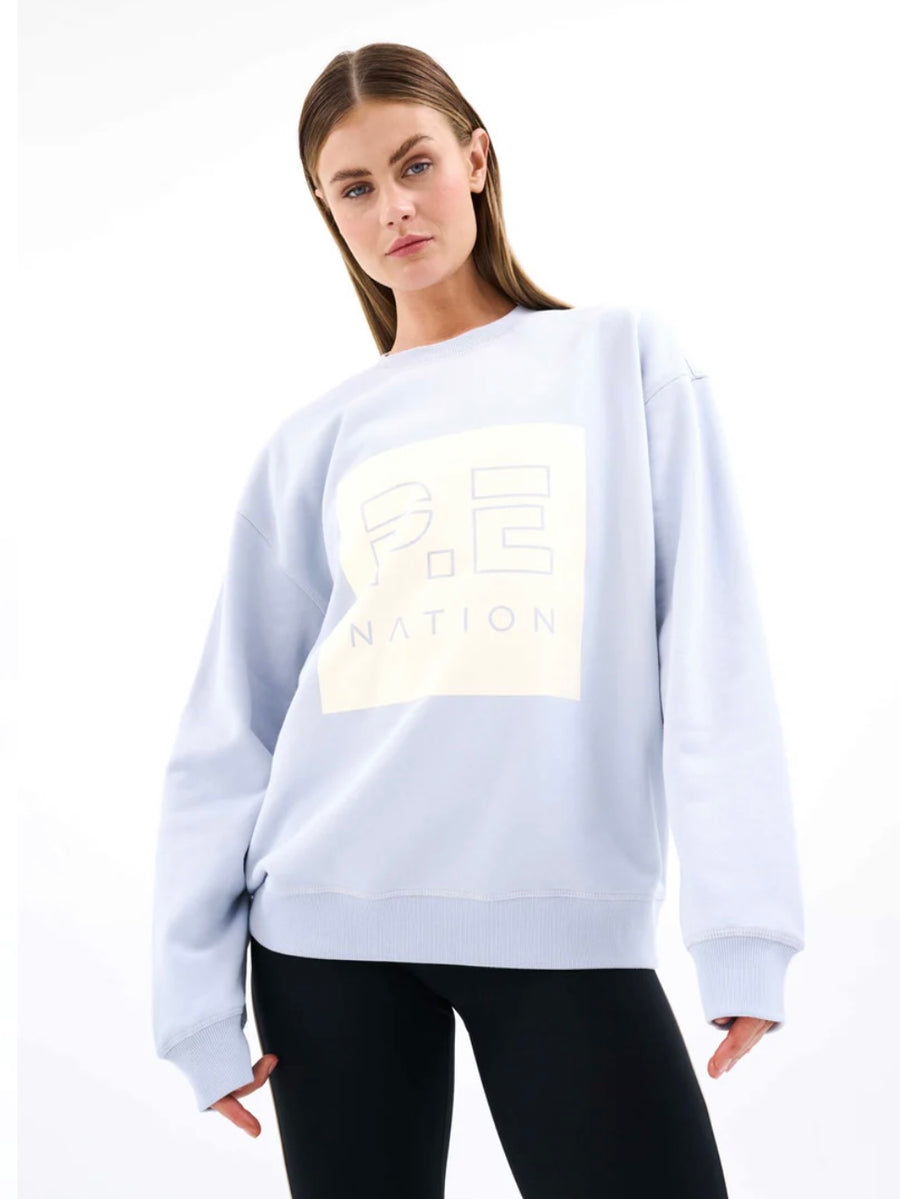 Cut Shot Sweat Grey Dawn w Ivory