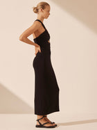 Yvette One Shoulder Midi Dress