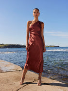 Gaia One Shoulder Dress