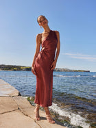Gaia One Shoulder Dress