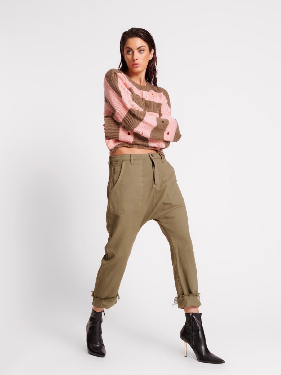 Safari Sinners Low Waist Tapered Pant