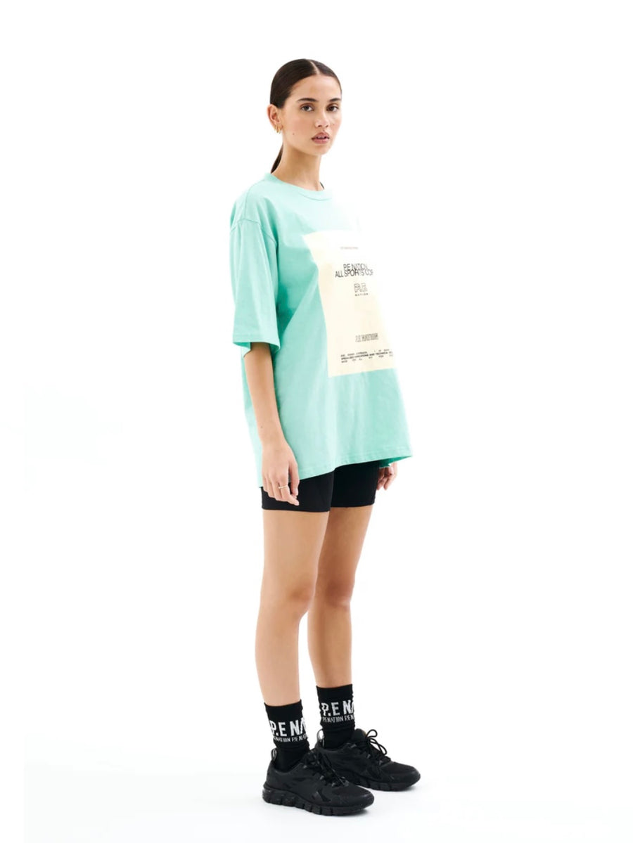 Full Out Tee Aqua