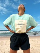 Full Out Tee Aqua
