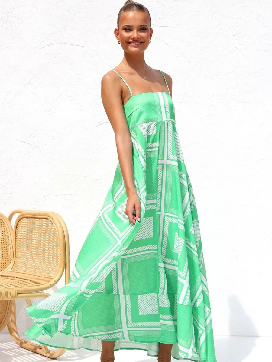 Carrie Dress Green