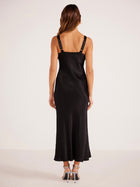 Gaia Bias Slip Midi Dress