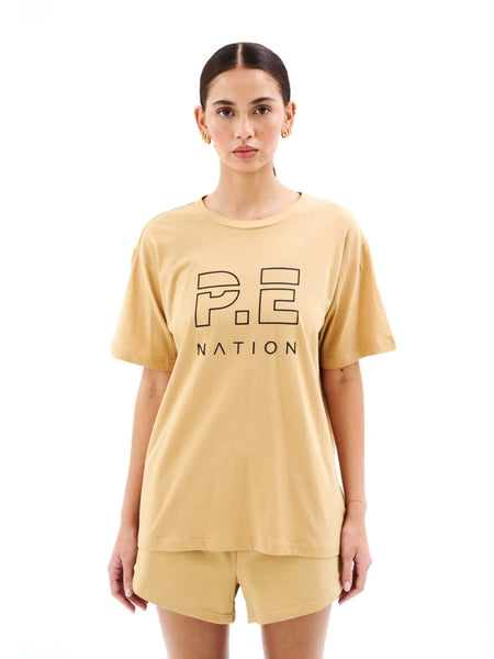 Heads Up Tee Sand