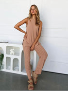 Zuri Knit Pant Latte