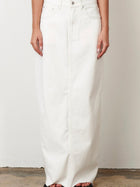 Hudson Maxi Skirt - Geisha White