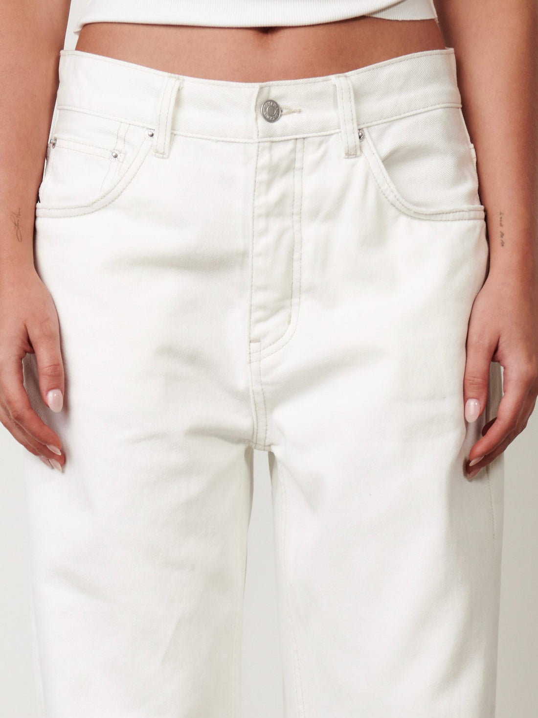 Perry Denim - Geisha White
