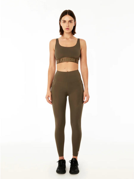 Recalibrate Legging Khaki