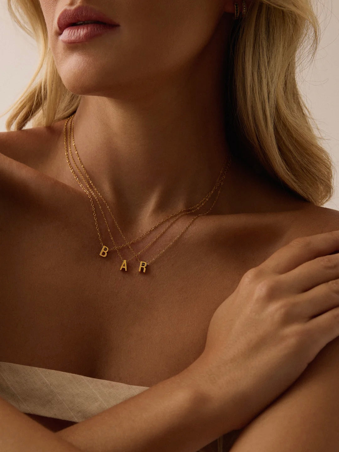 Alpha Charm Necklace