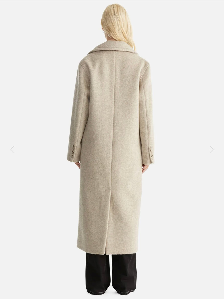 Lana Wool Coat Birch