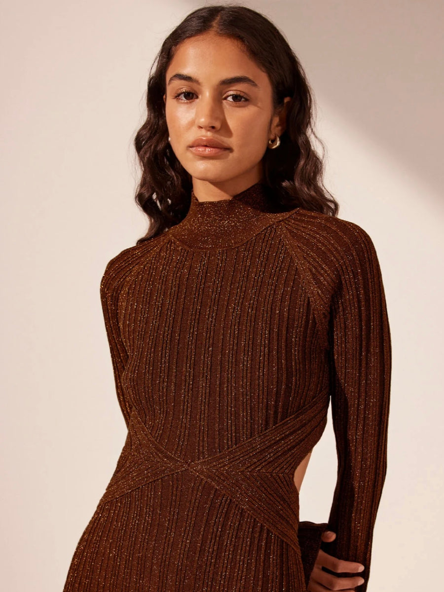 Kamari Cut Out Midi Dress
