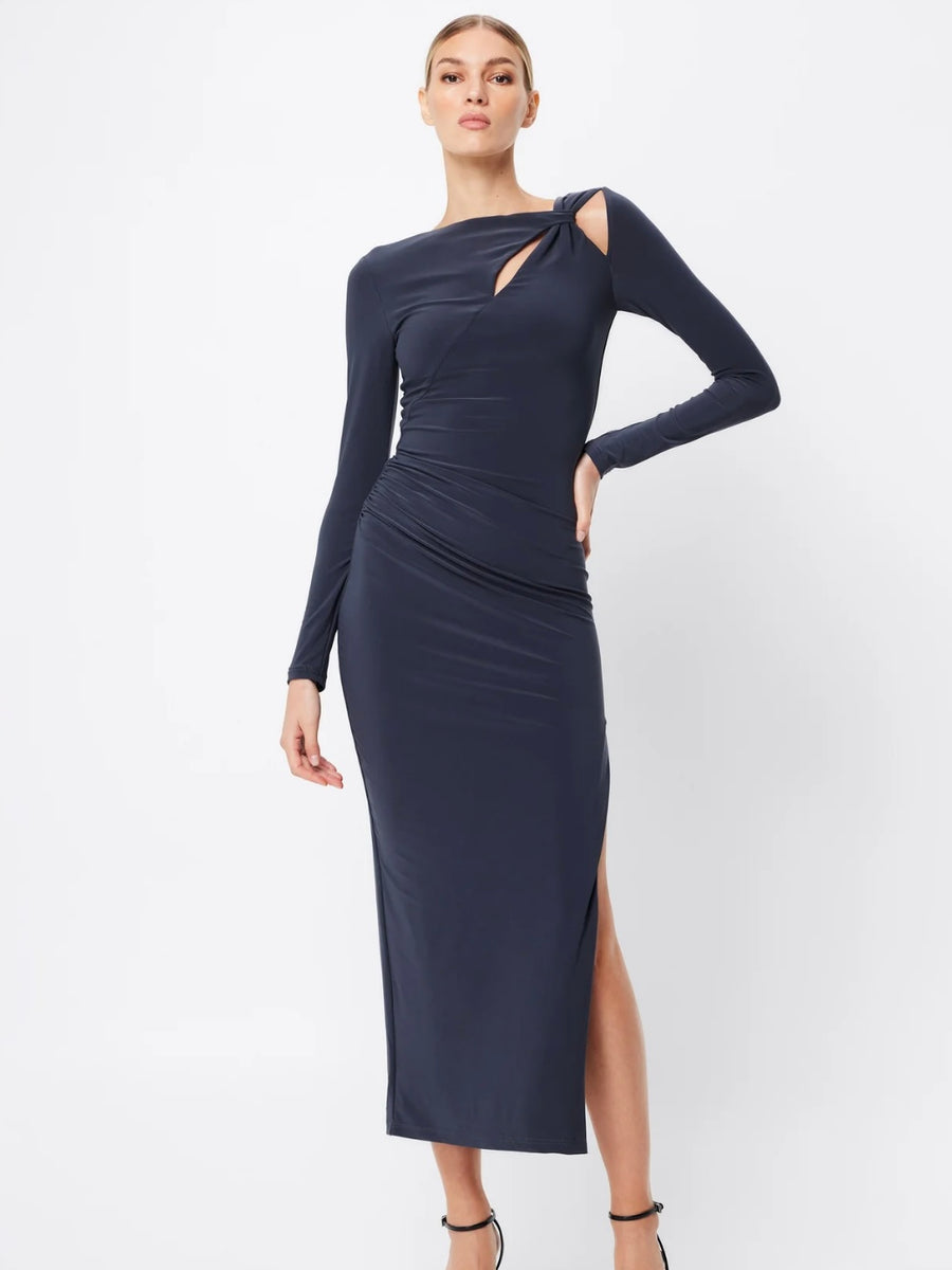 Slated Midi Dress