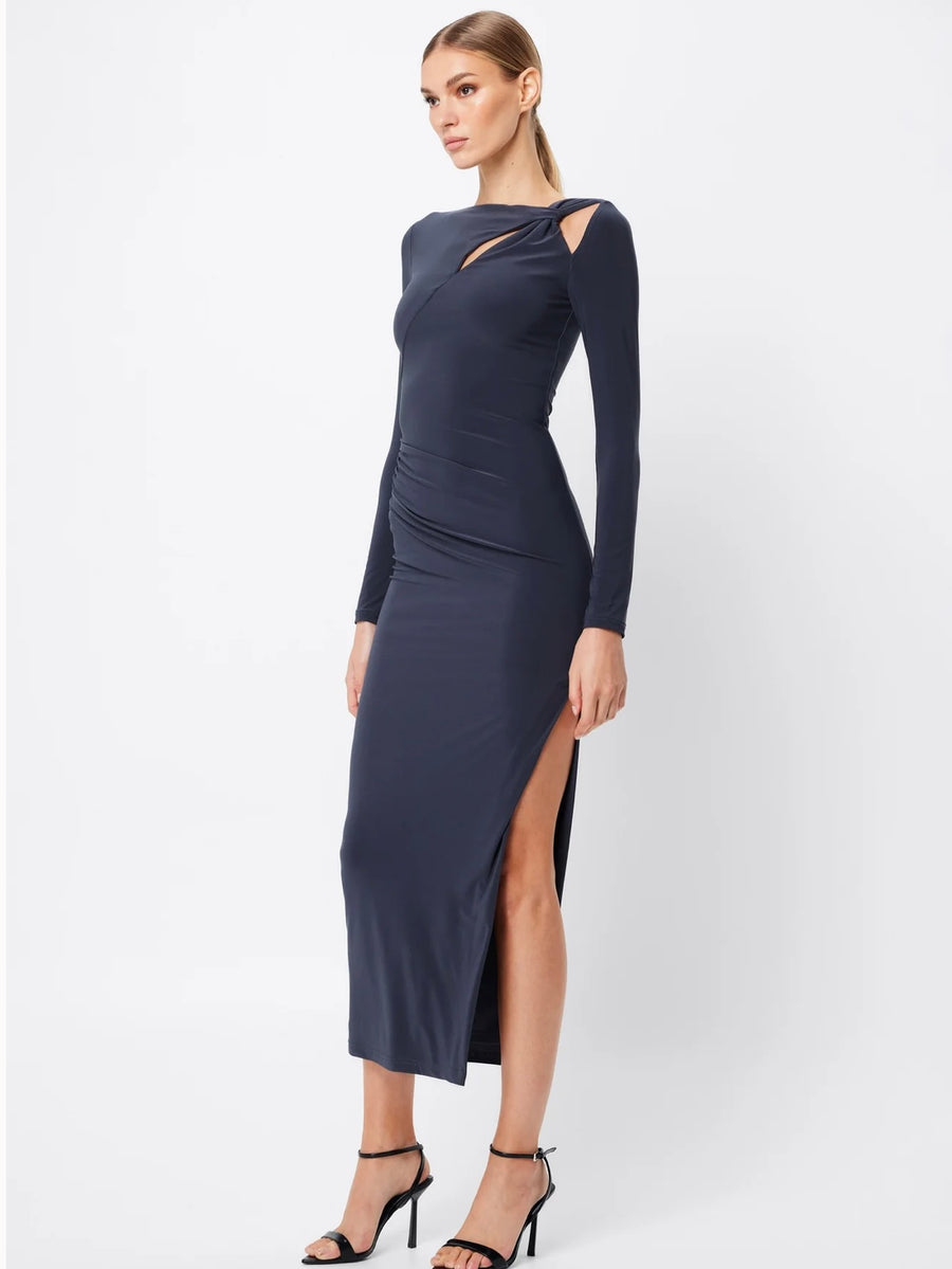Slated Midi Dress