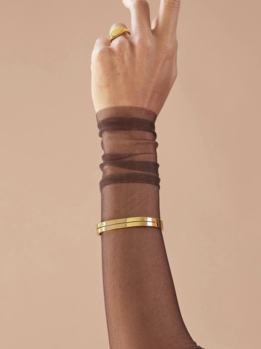 Dylan Bangle Gold -  Plain