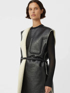 Oswald  Reversible Shearling Vest