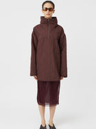 Santal Quilted Pull Over - Almadine