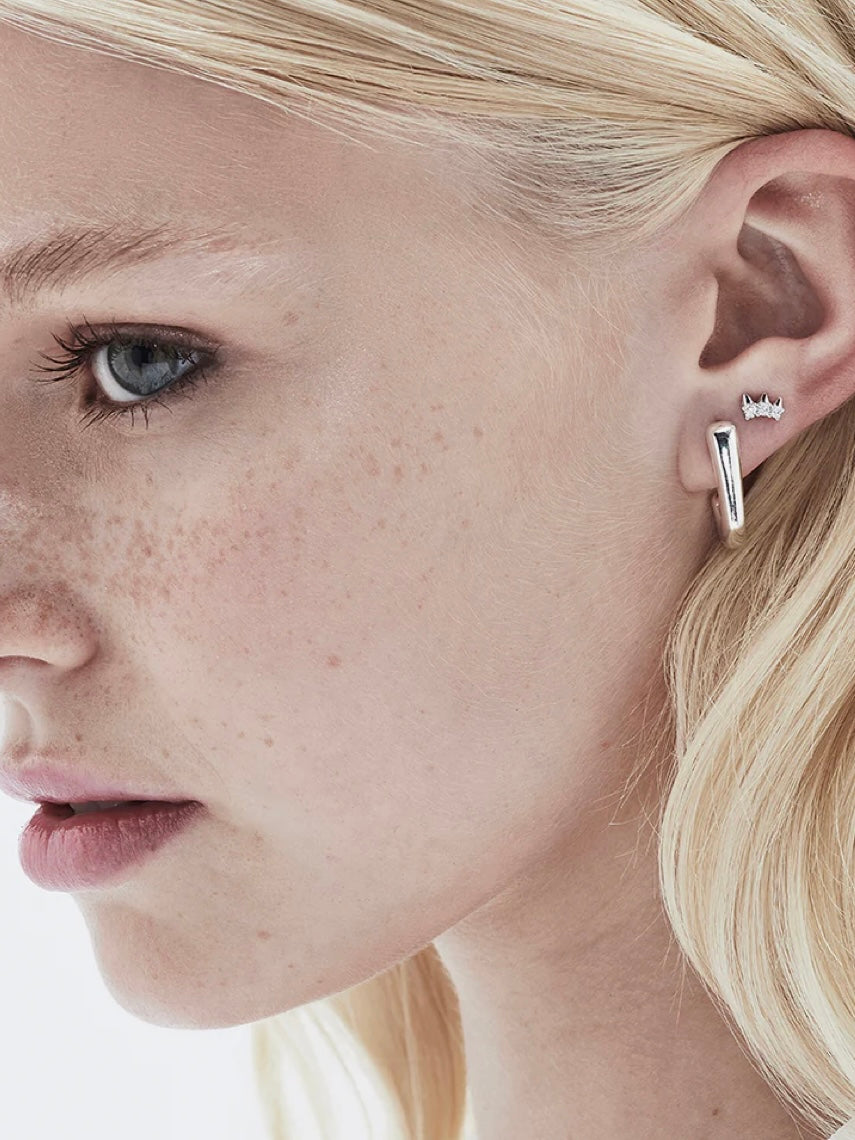 Shayla Studs Silver
