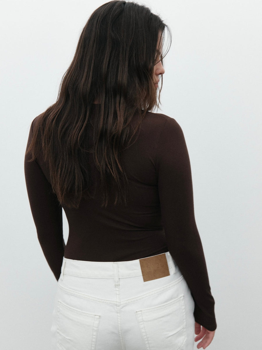 Lara Bodysuit Chocolate