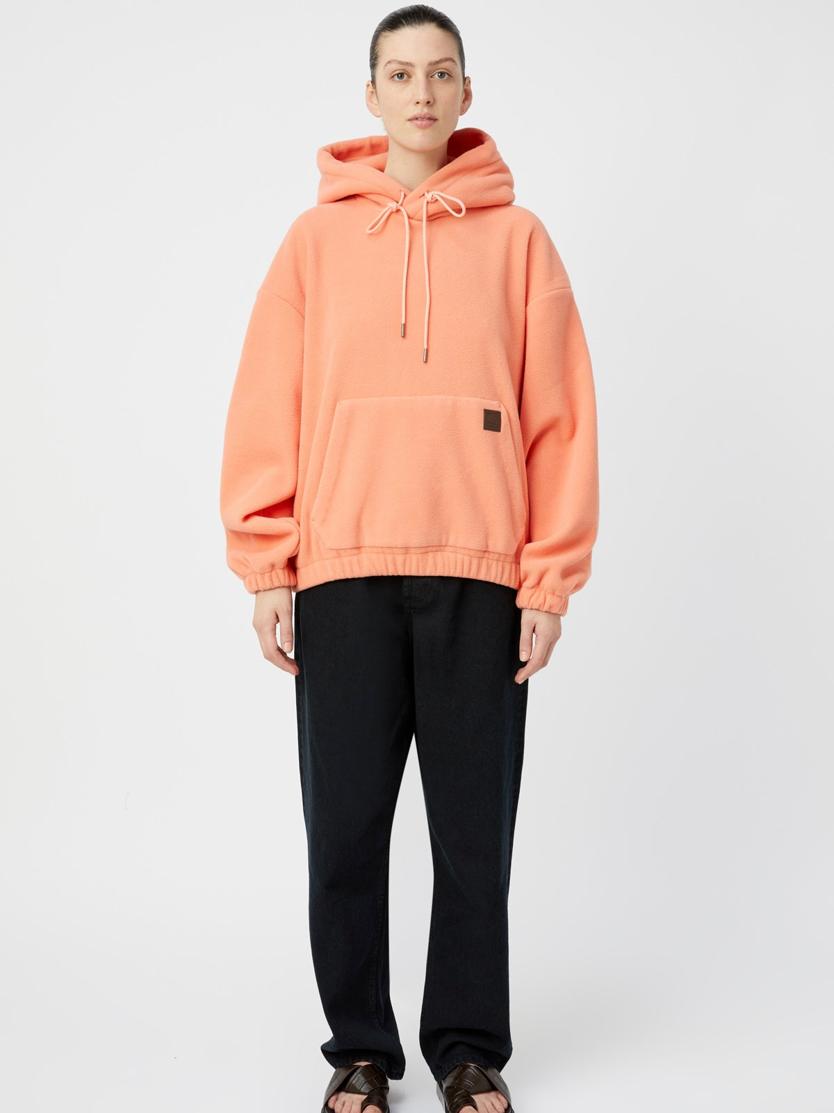 Gemma Polar Fleece Hoodie - Flamingo