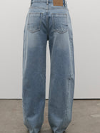 Brooklyn Barrel Leg Jean - Oakland Blue