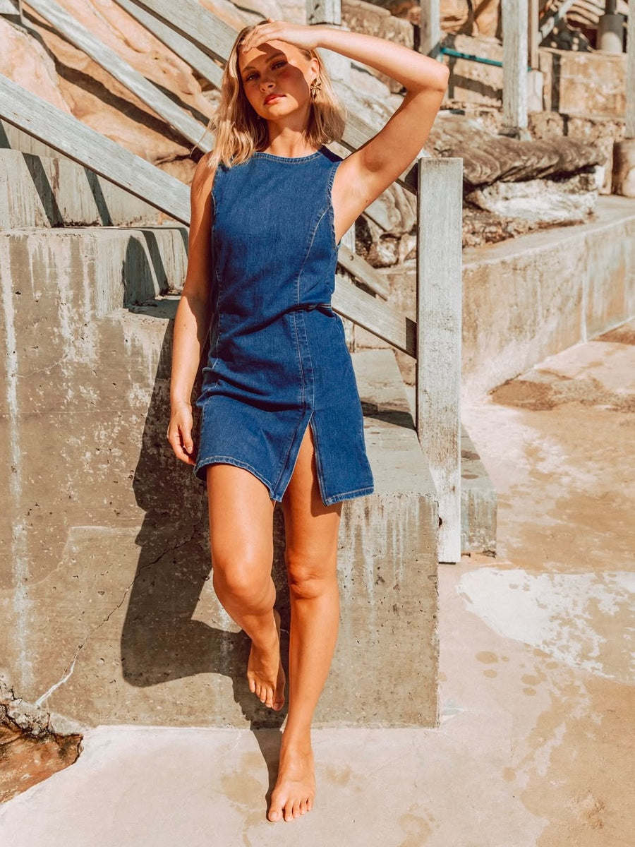 Ayda Denim Dress