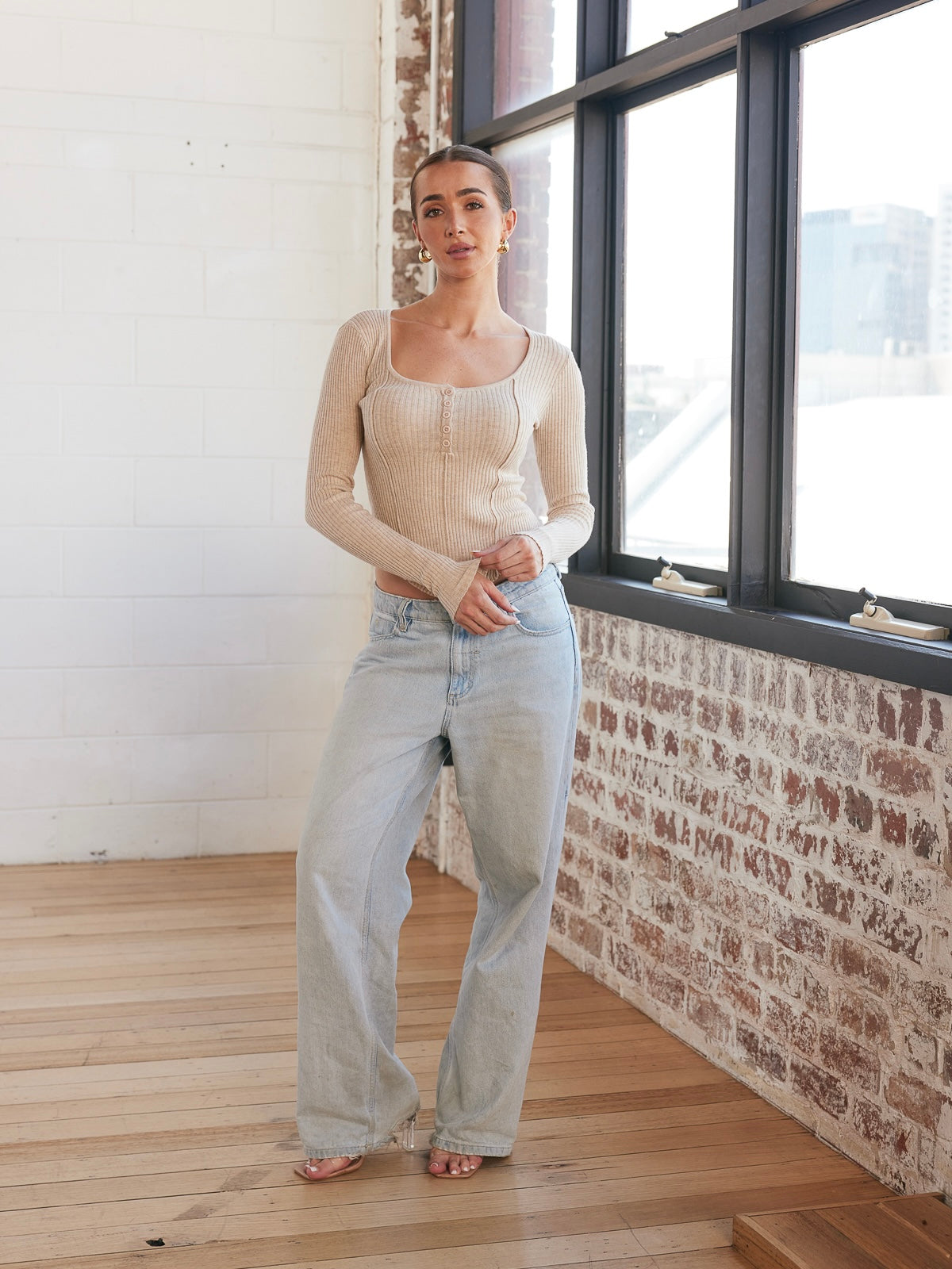 Laurel Top - Oatmeal