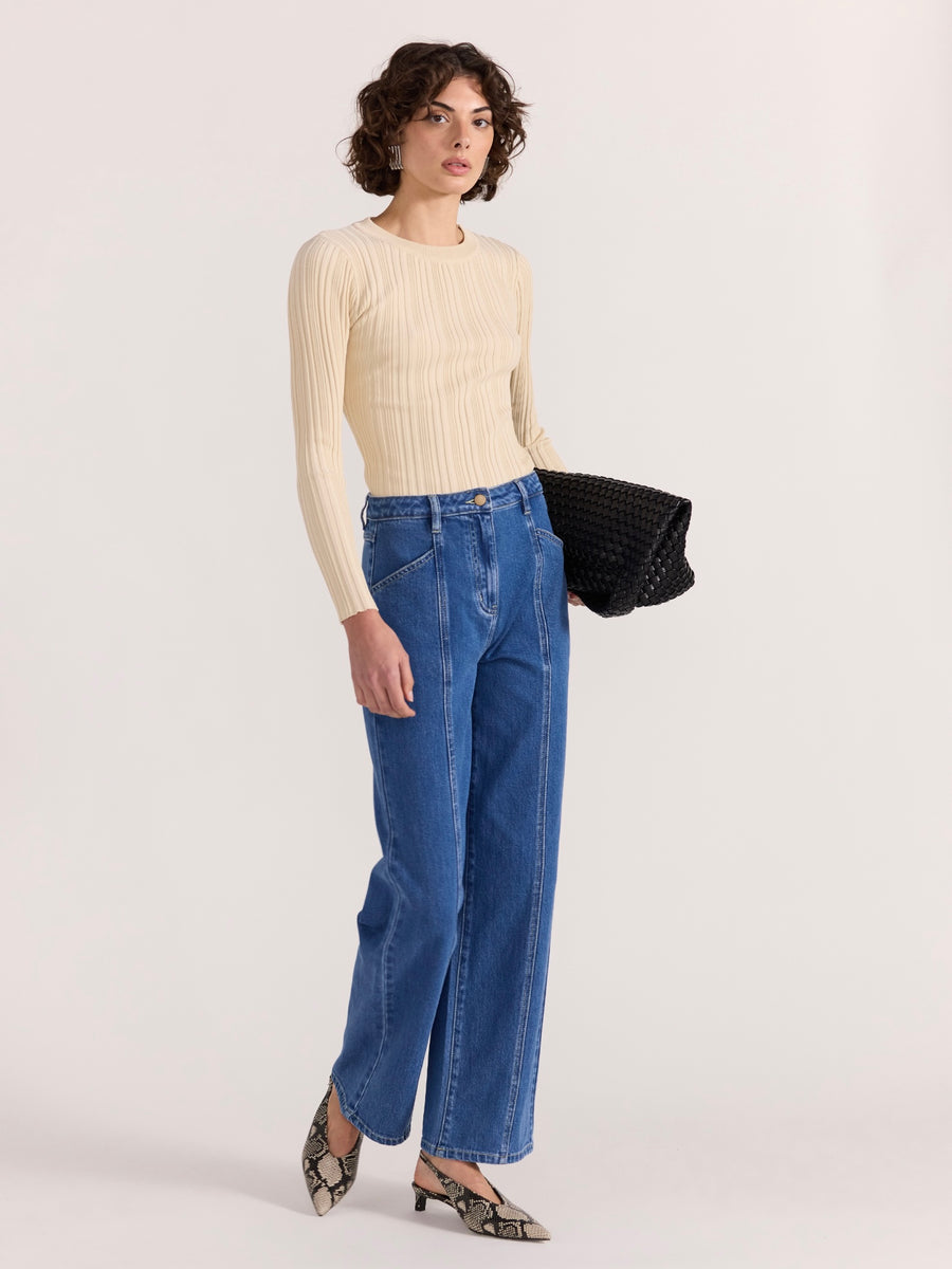 Kyra Rib Knit Top