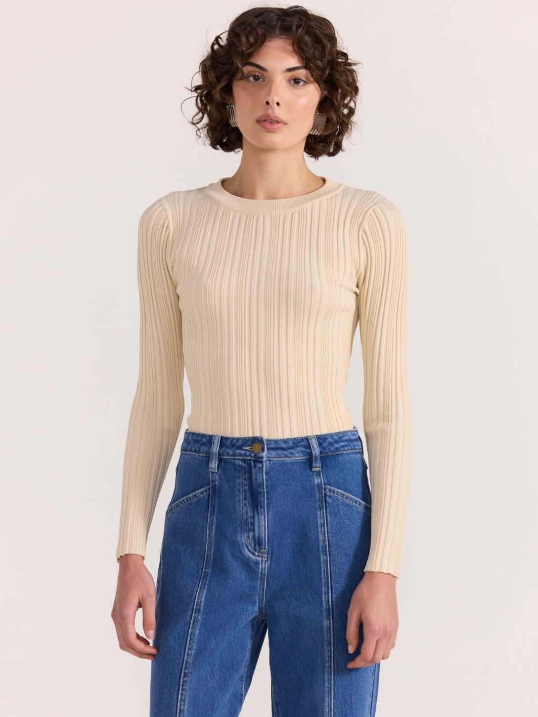 Kyra Rib Knit Top