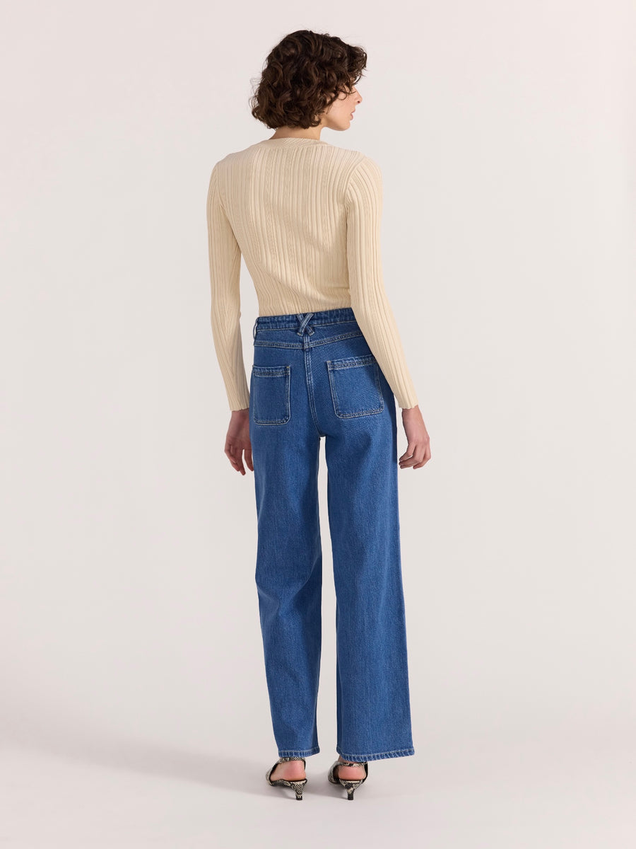 Kyra Rib Knit Top