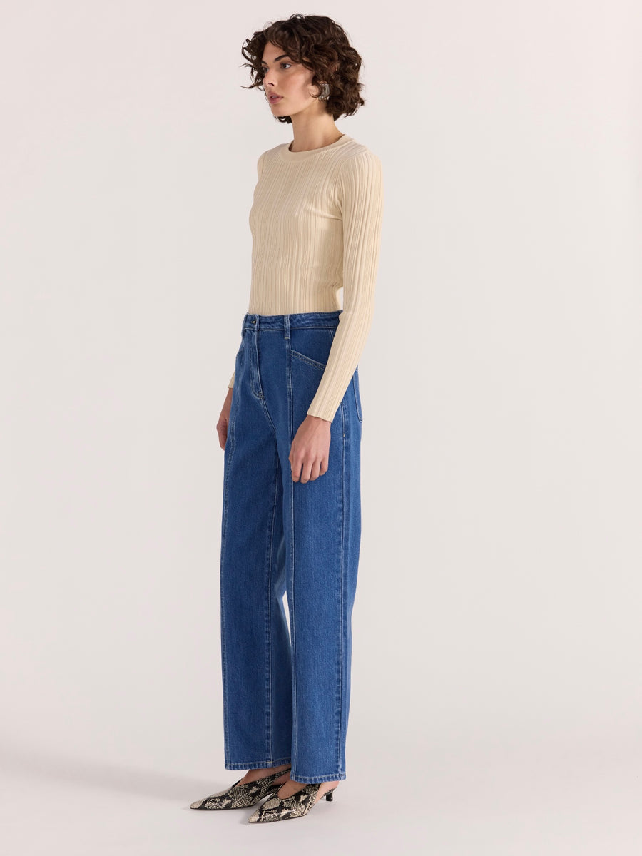 Kyra Rib Knit Top