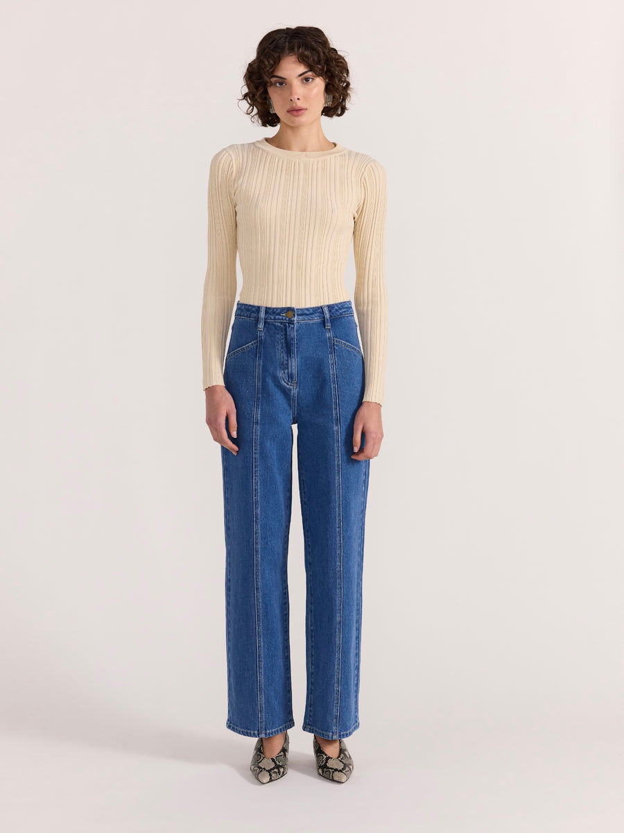 Kyra Rib Knit Top