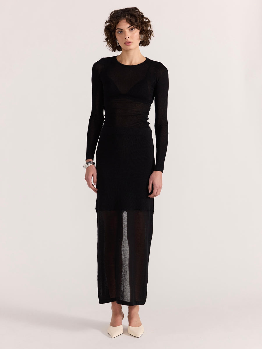Asta Sheer Knit Top