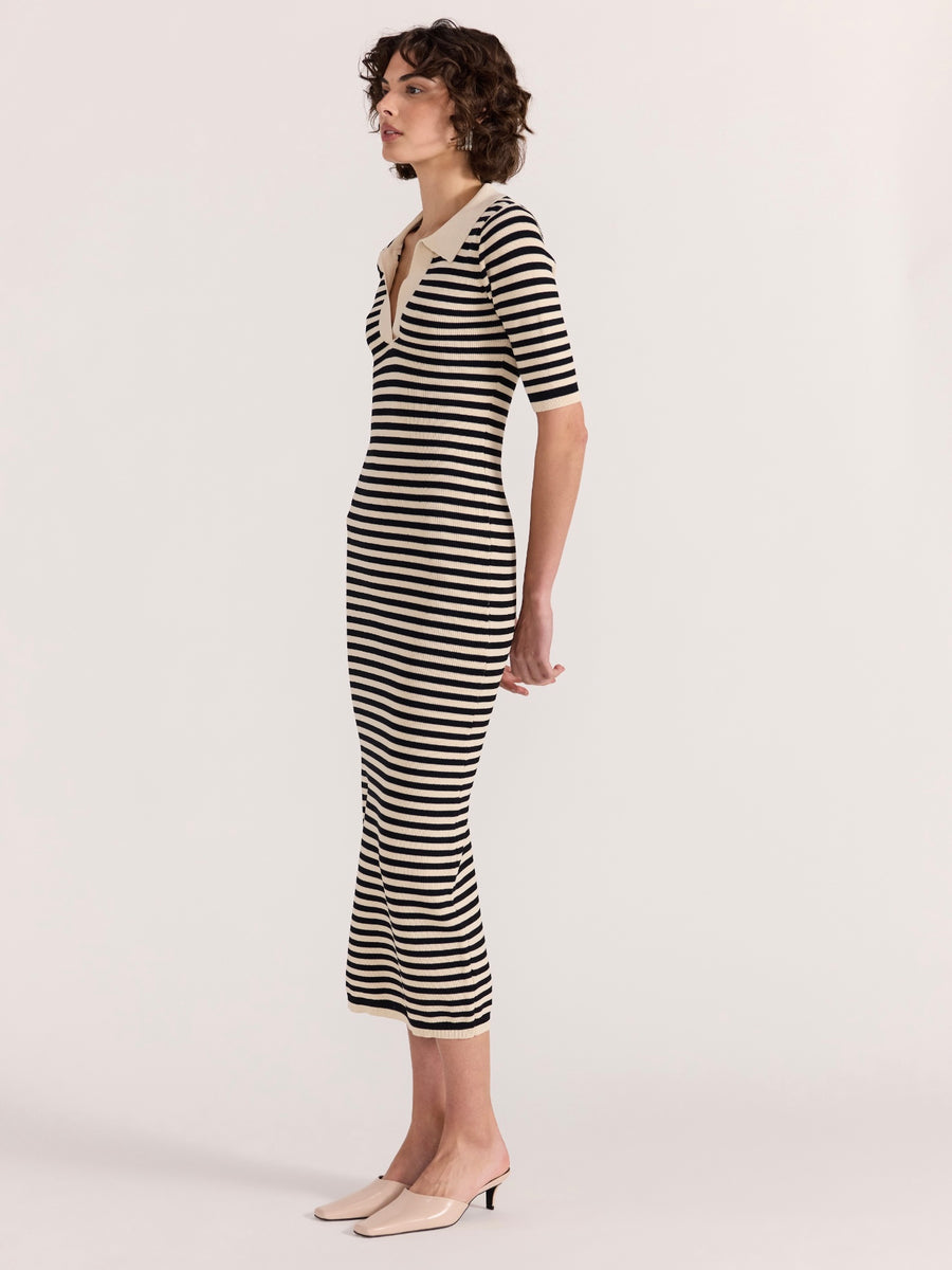 Lana Stripe Knit Dress