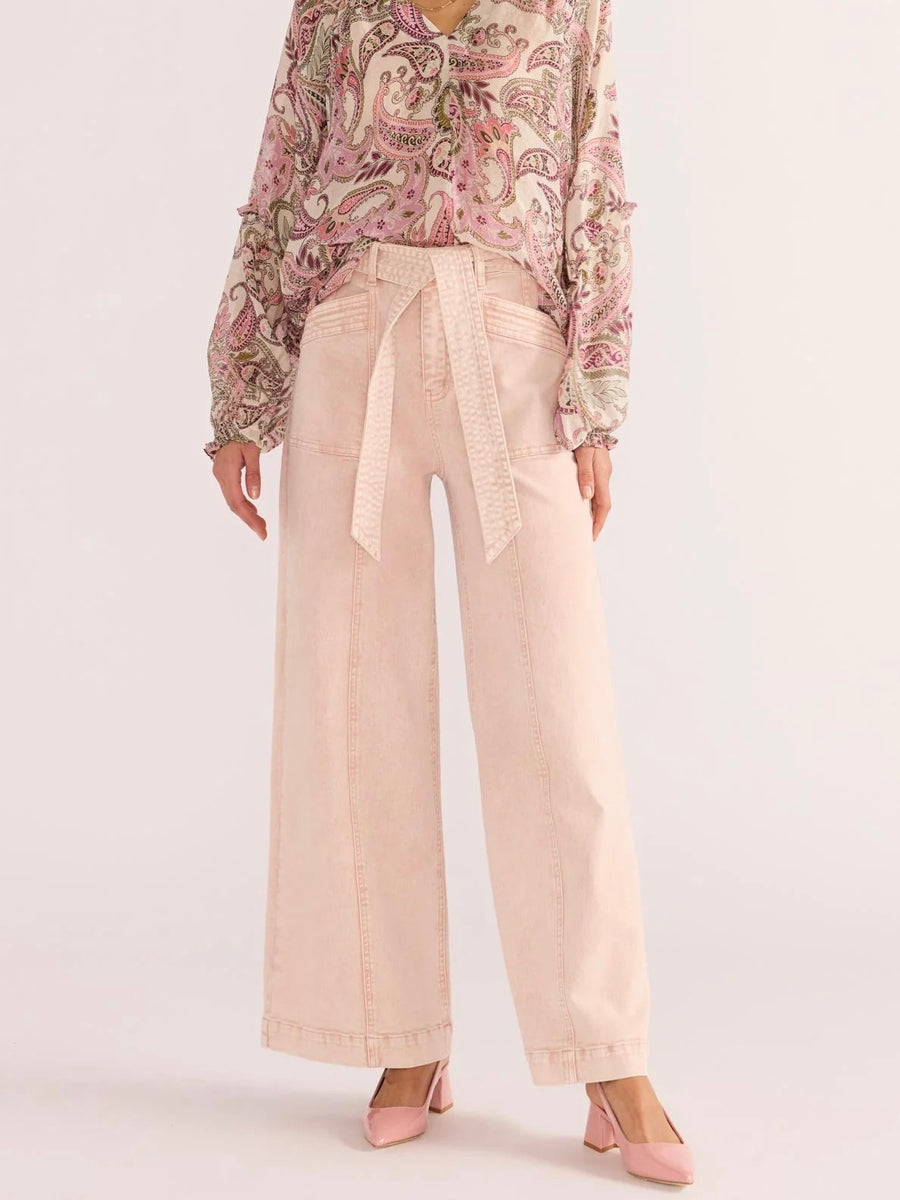 Dahlia Denim Panel Jean
