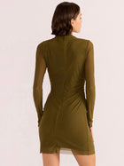 Elodie Mesh Mini Dress