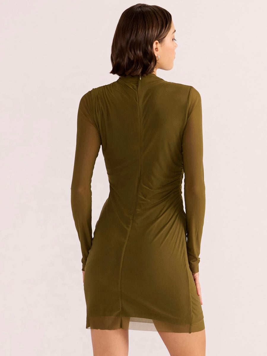 Elodie Mesh Mini Dress