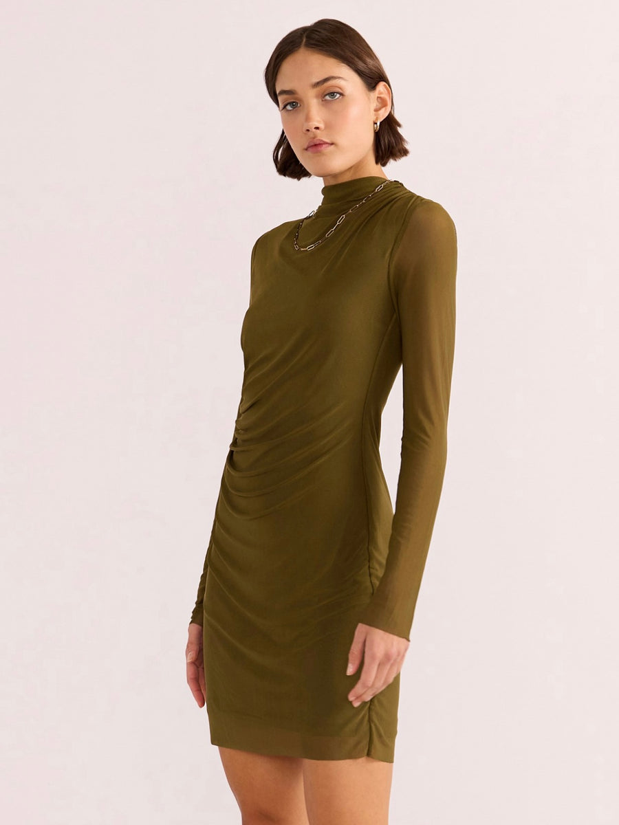 Elodie Mesh Mini Dress