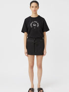 Karine Graphic Tee - Black
