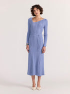 Amira Ribbed Knit Dress