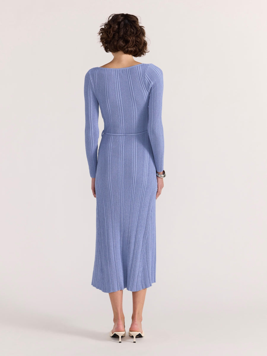 Amira Ribbed Knit Dress